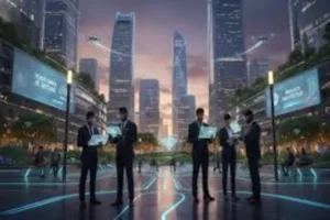 Discreet Social Networking in Modern City Life